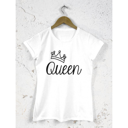 Koszulki dla par zakochanych komplet 2 szt Queen King